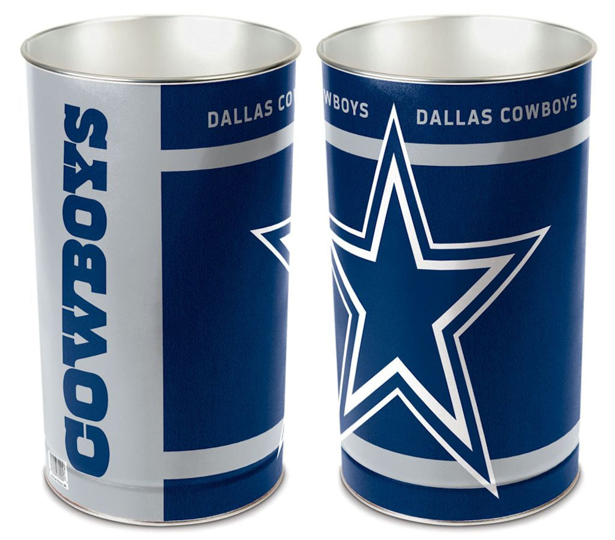 Wincraft Dallas Cowboys 15 Inch Wastebasket Fan Gear NFL Dallas Cowboys