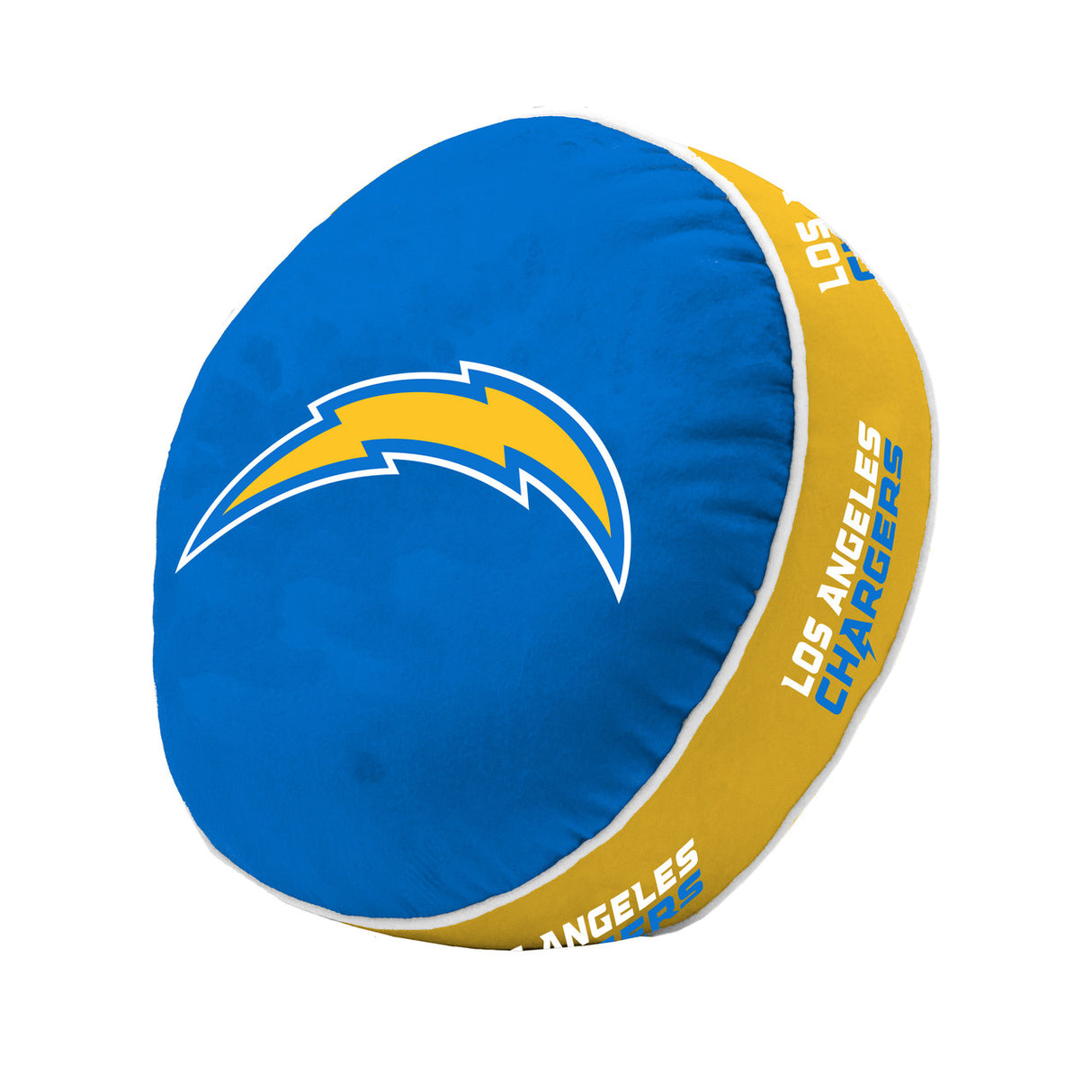 Logo Brands Los Angeles Chargers Puff Pillow Fan Gear NFL Los Angeles Chargers