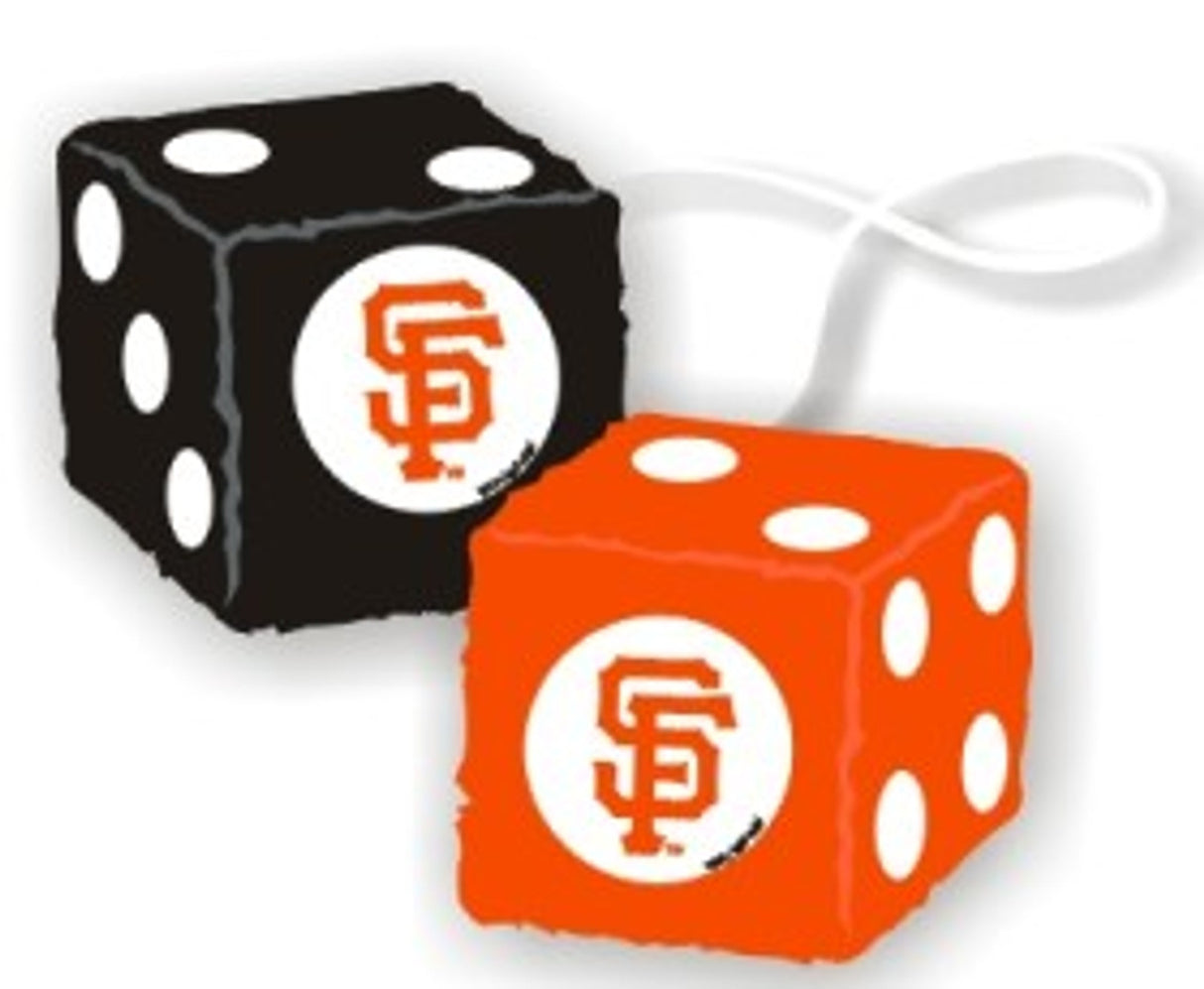 Fremont Die San Francisco Giants Fuzzy Dice Fan Gear MLB San Francisco Giants