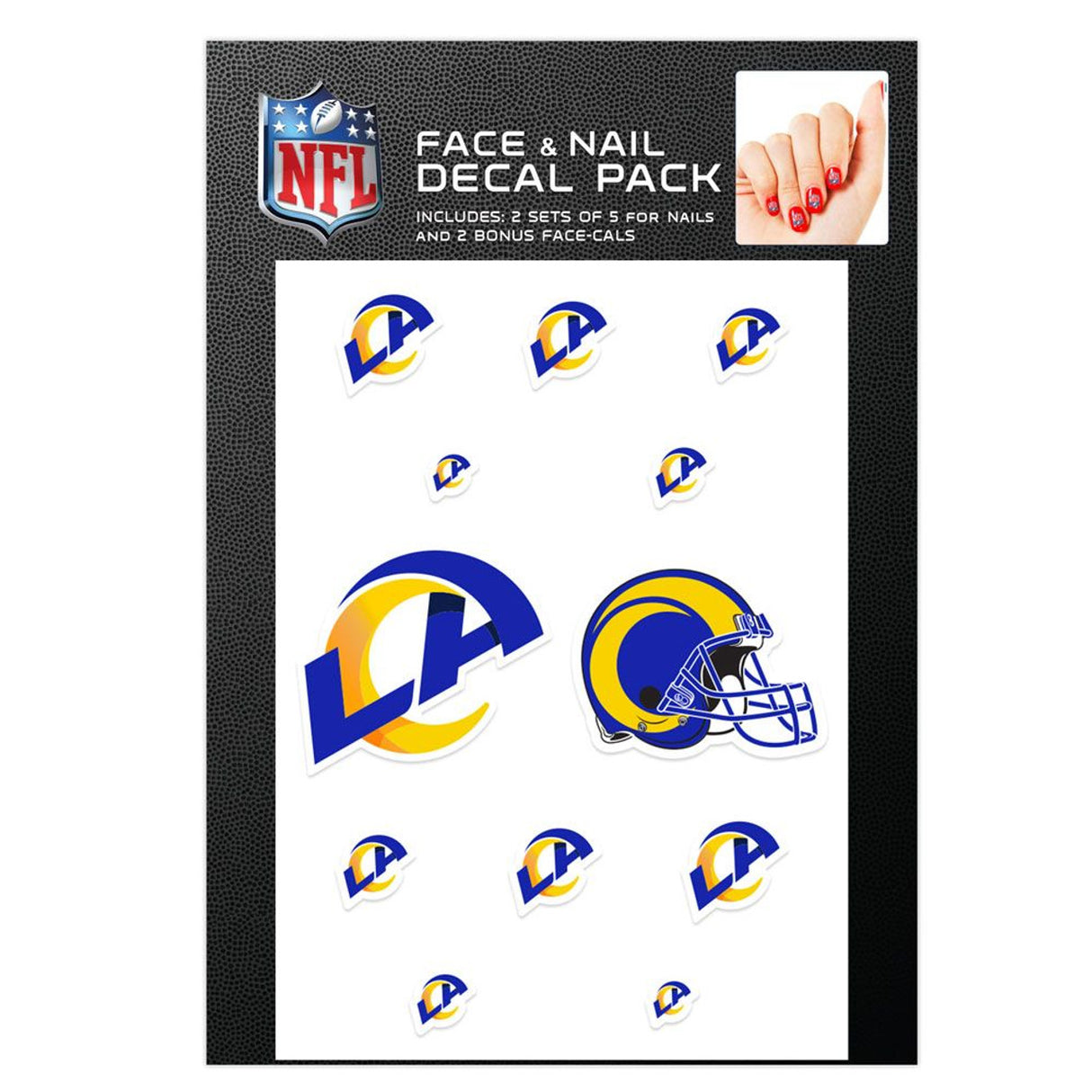 Wincraft Los Angeles Rams Nail Cals Fan Gear NFL Los Angeles Rams