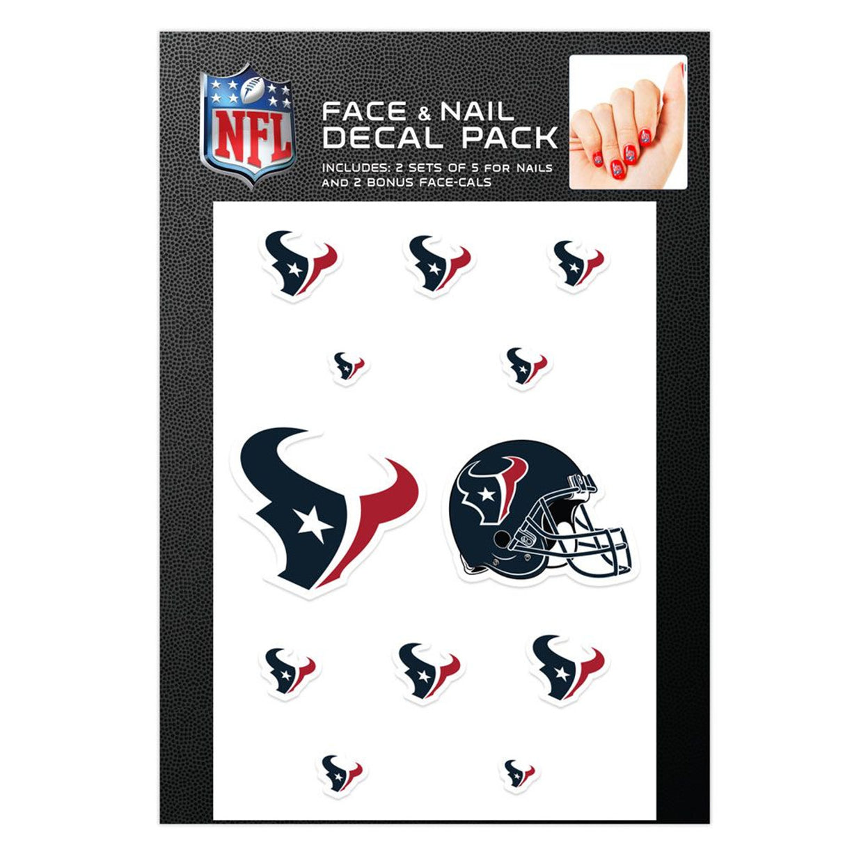 Wincraft Houston Texans Nail Cals Fan Gear NFL Houston Texans