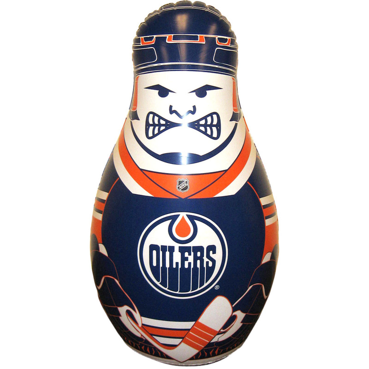 Fremont Die Edmonton Oilers Tackle Buddy Punching Bag Fan Gear NHL Edmonton Oilers