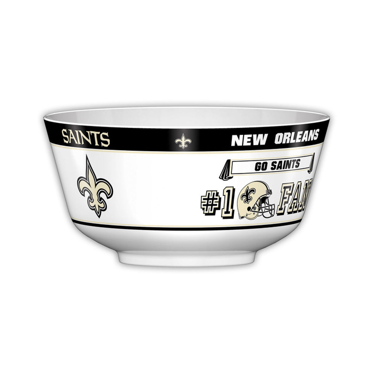 Fremont Die New Orleans Saints All Pro Party Bowl Fan Gear NFL New Orleans Saints