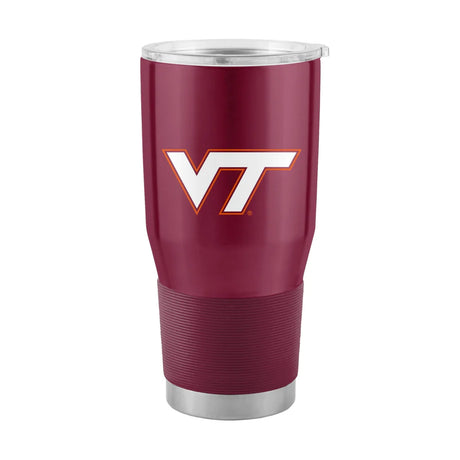 Logo Brands Virginia Tech Hokies 30oz Stainless Steel Travel Tumbler Fan Gear NCAA Virginia Tech Hokies