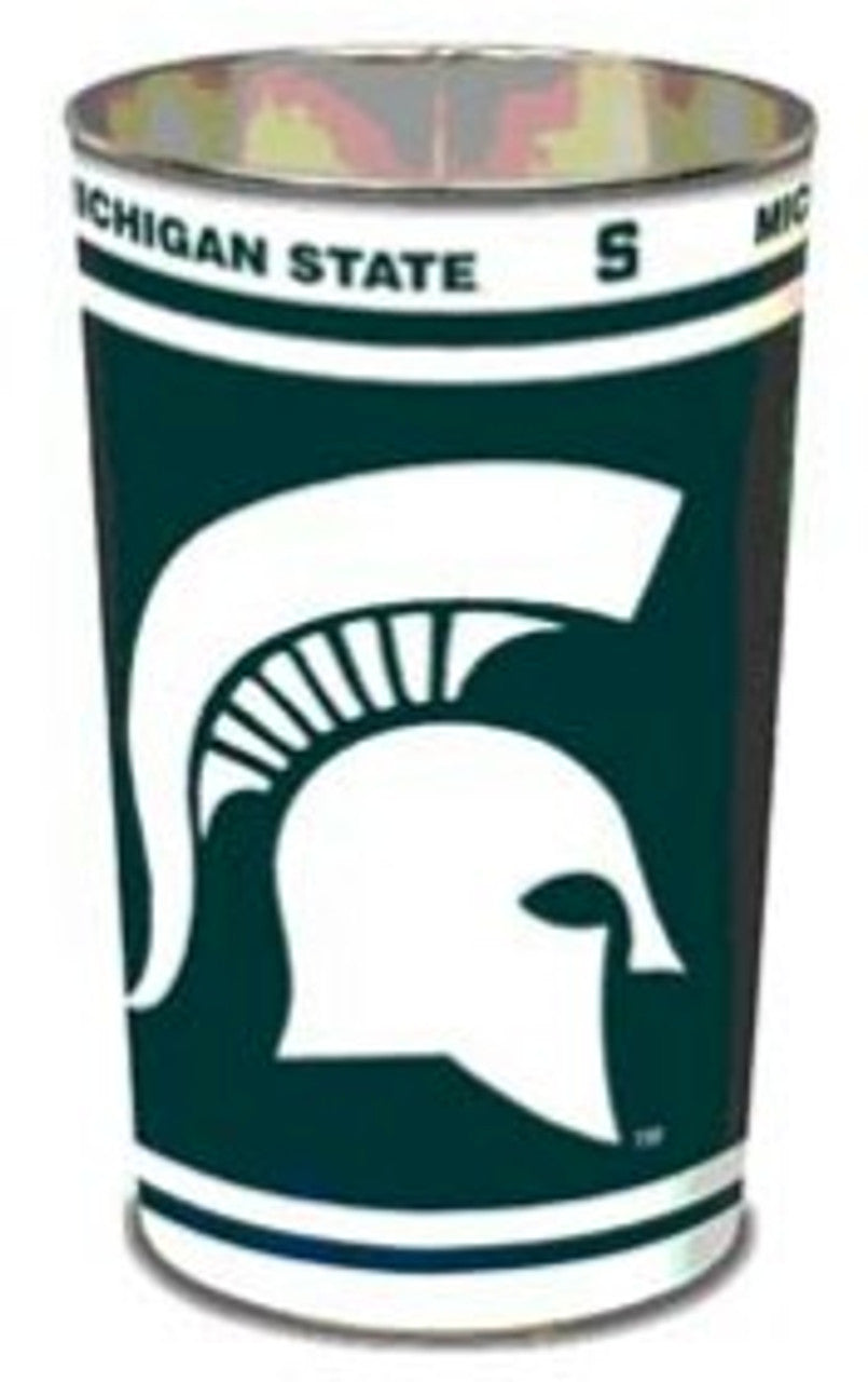 Wincraft Michigan State Spartans 15 Inch Wastebasket Fan Gear NCAA Michigan State Spartans