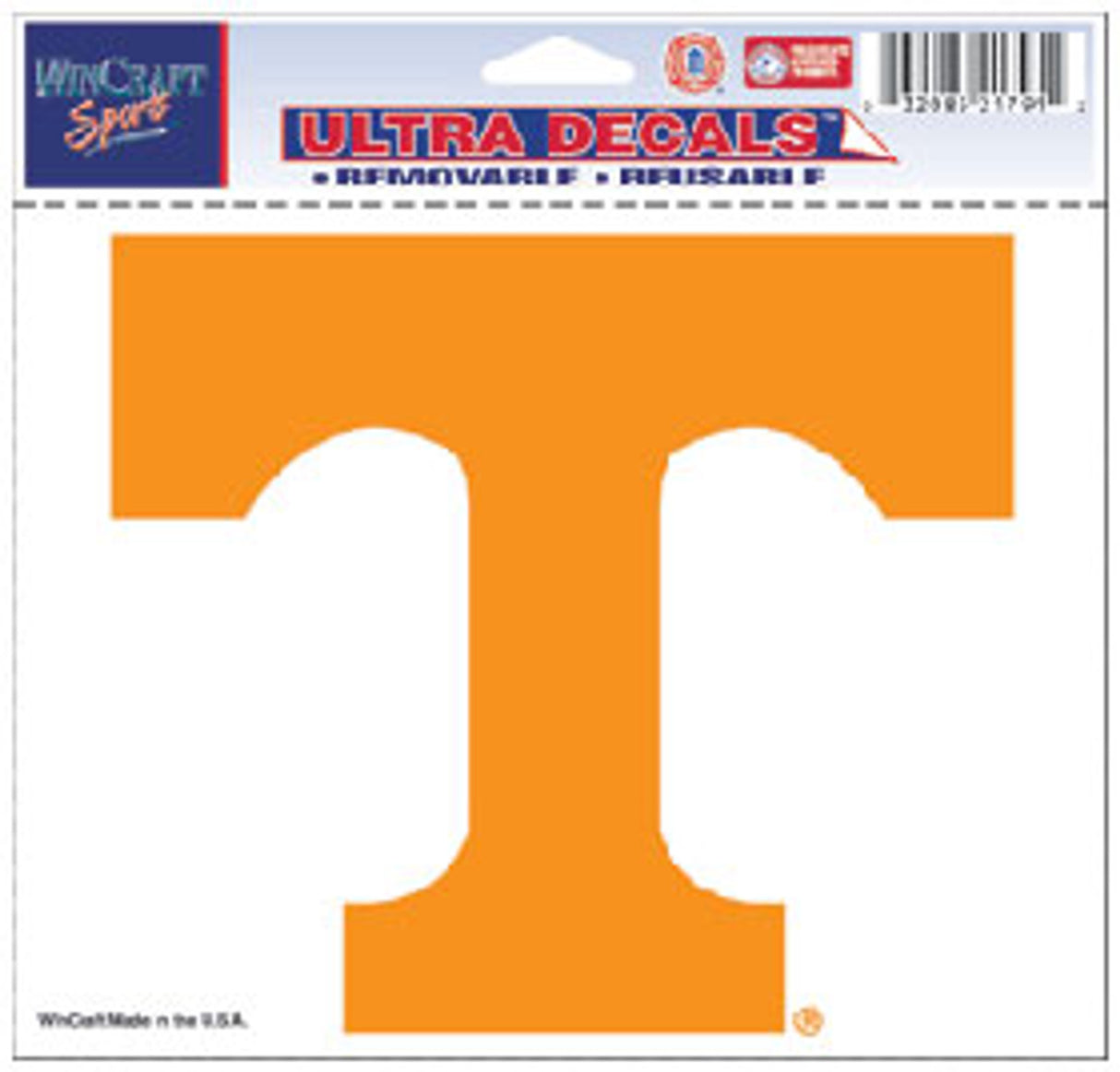 Wincraft Tennessee Volunteers Color Ultra Decal 5x6 Fan Gear NCAA Tennessee Volunteers
