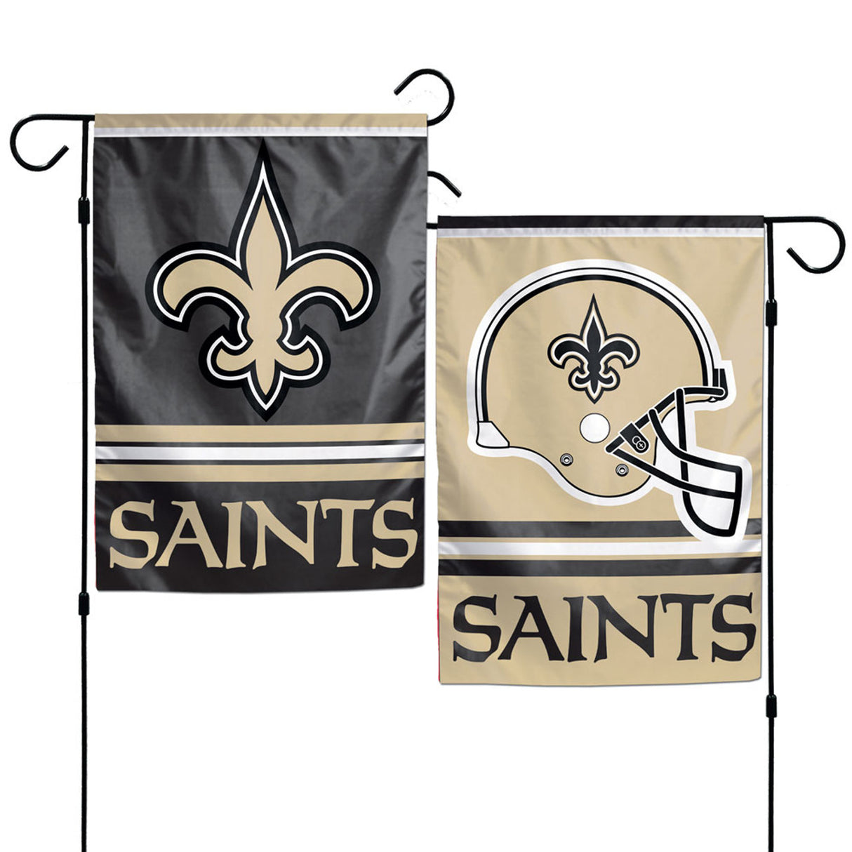 Wincraft New Orleans Saints 2 Sided Garden Style Flag 12x18 Fan Gear NFL New Orleans Saints