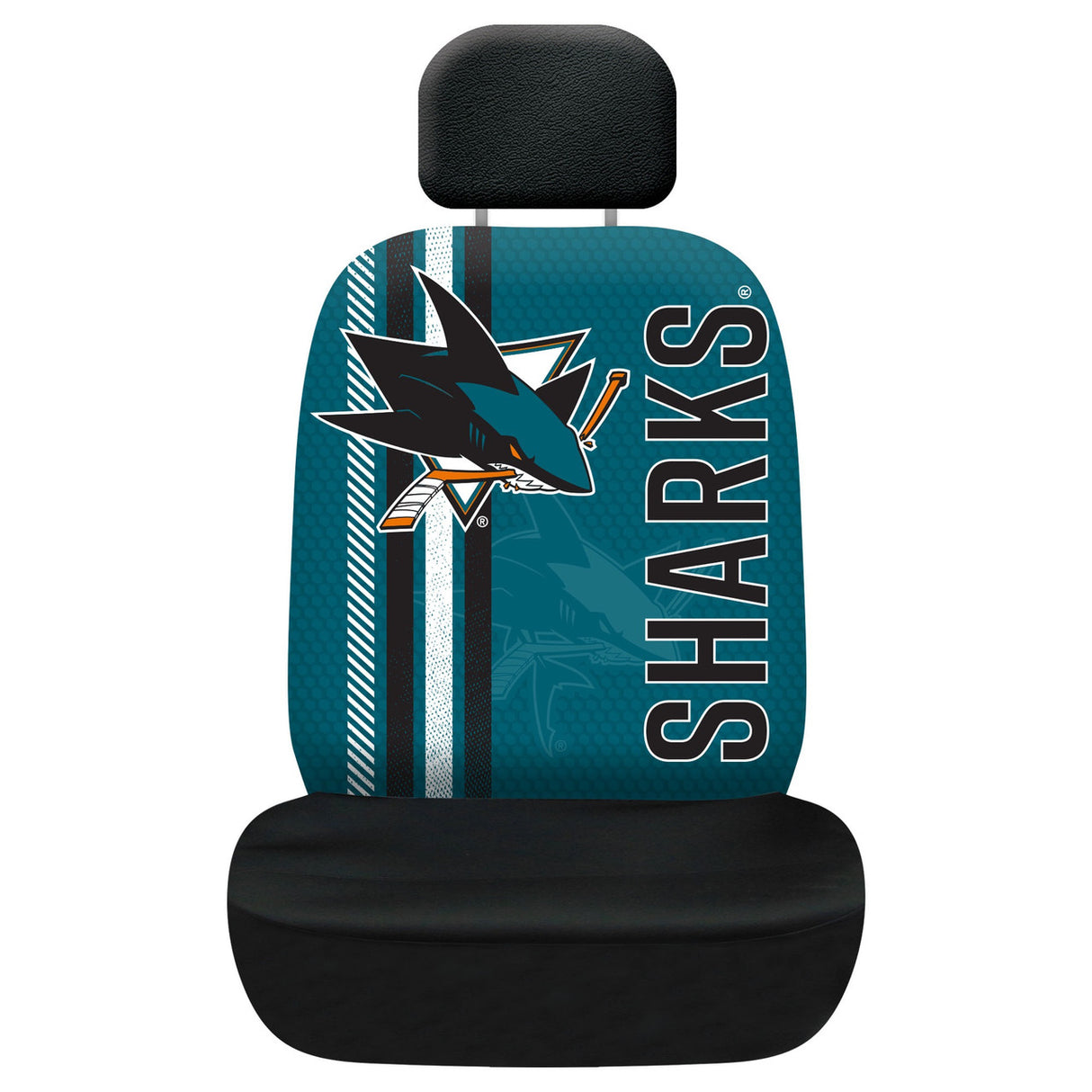Fremont Die San Jose Sharks Rally Design Seat Cover Fan Gear NHL San Jose Sharks