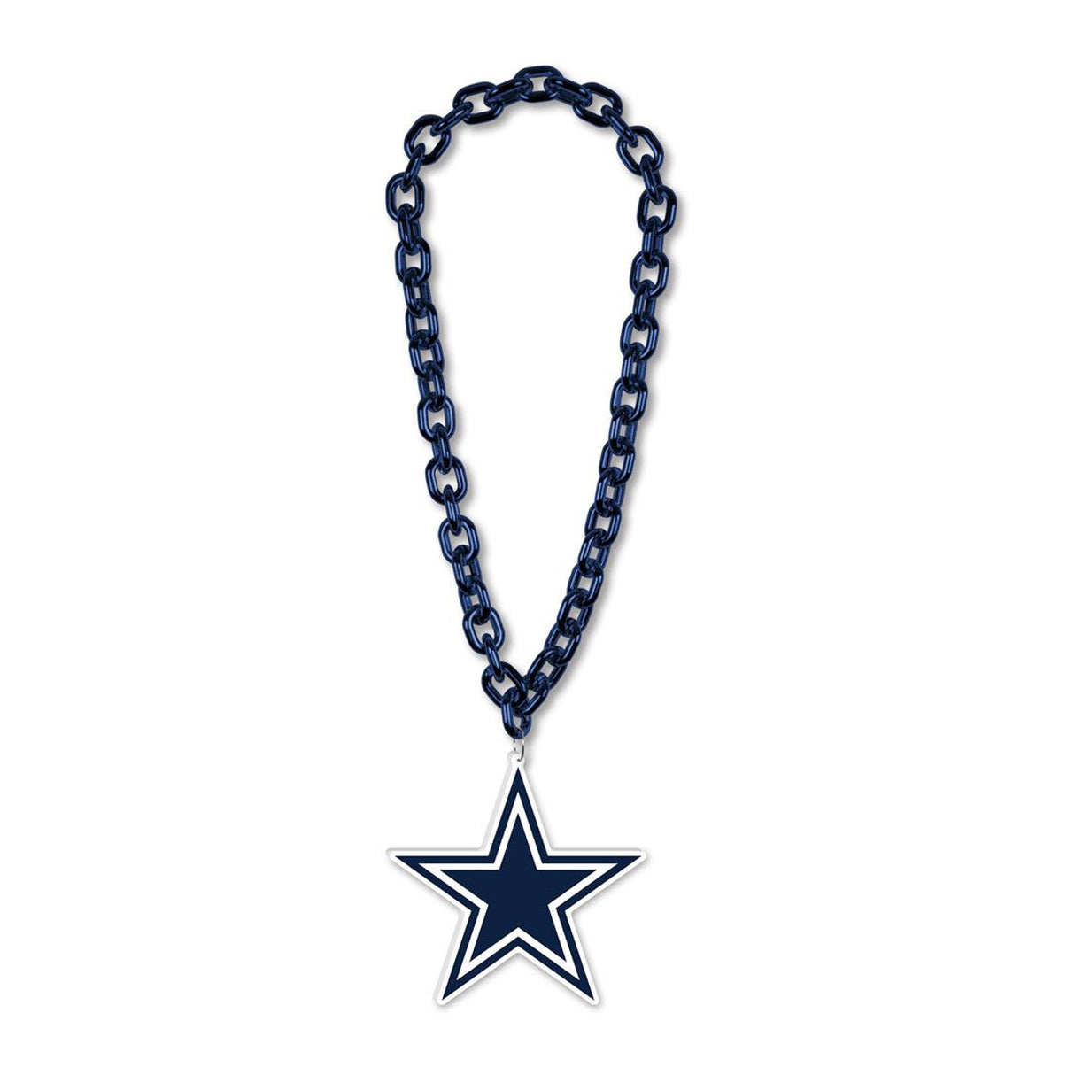 Wincraft Dallas Cowboys Big Chain Necklace Fan Gear NFL Dallas Cowboys
