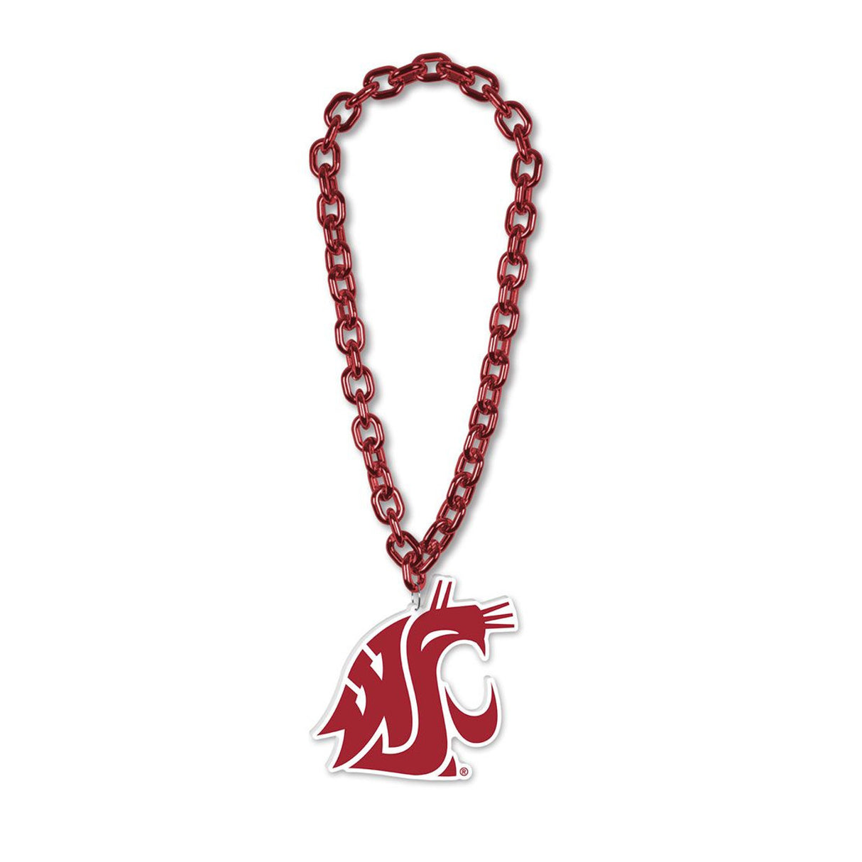 Wincraft Washington State Cougars Big Chain Necklace Fan Gear NCAA Washington State Cougars