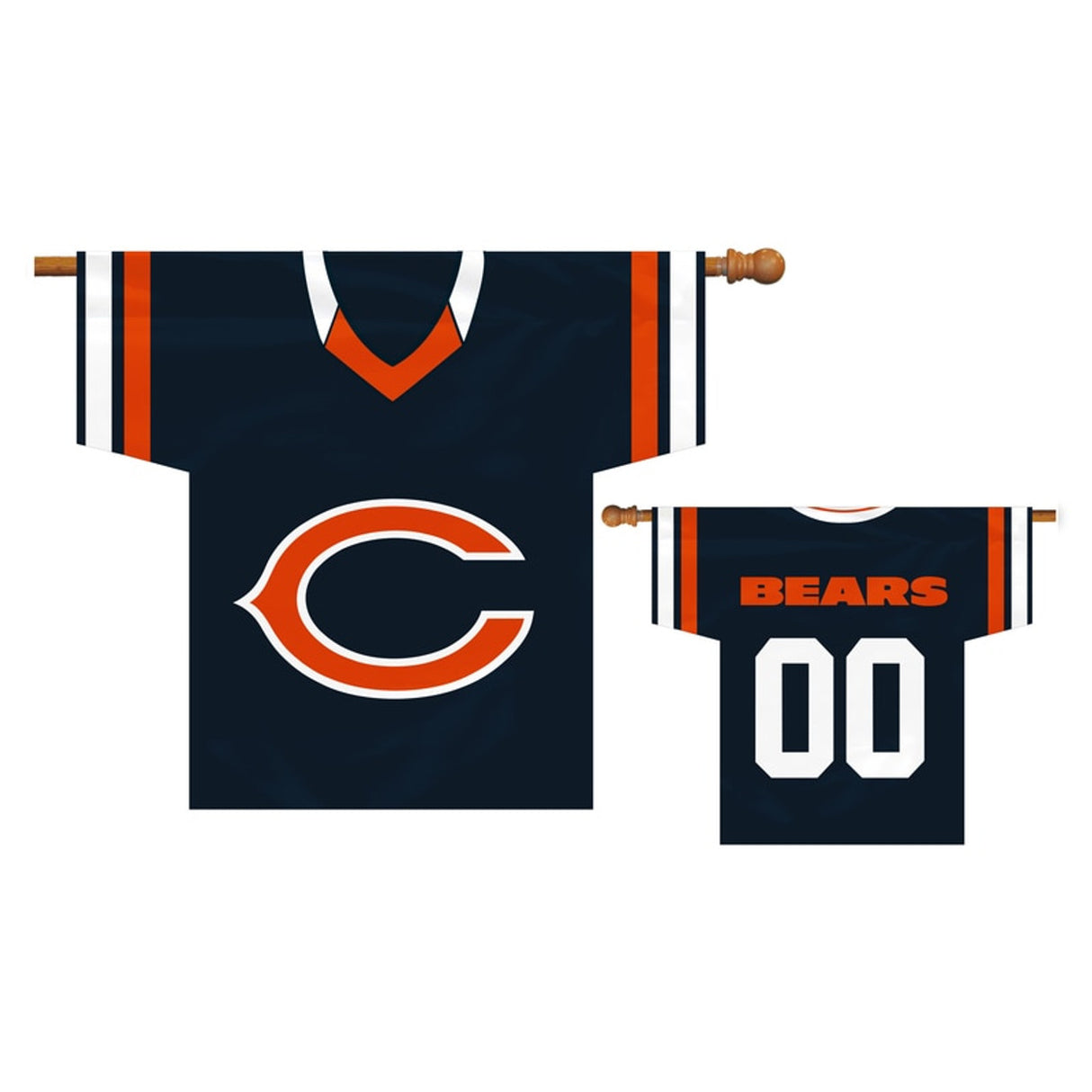 Fremont Die Chicago Bears Altnerate Jersey Design Flag Fan Gear NFL Chicago Bears