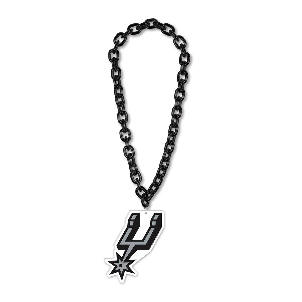 Wincraft San Antonio Spurs Big Chain Necklace Fan Gear NBA San Antonio Spurs