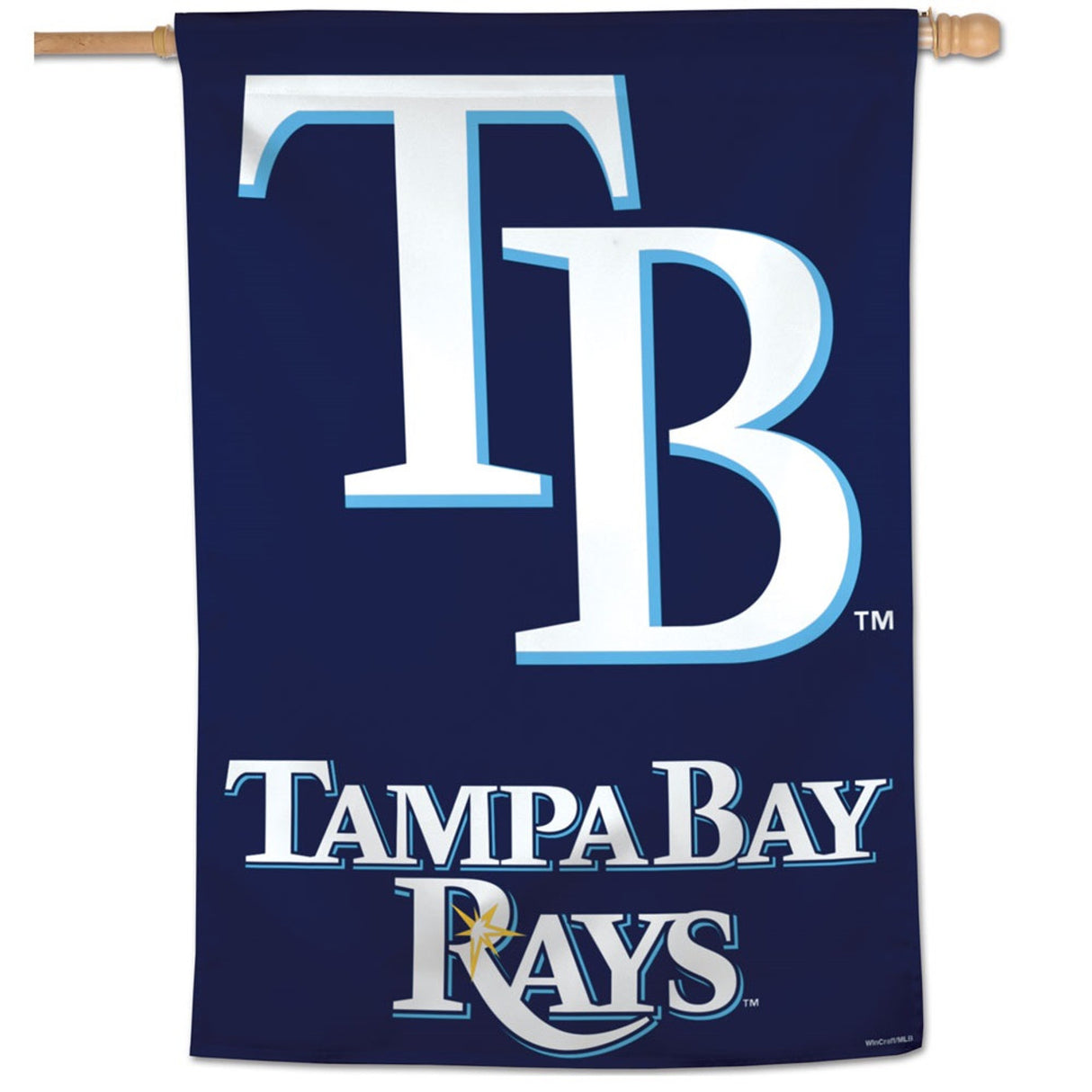 Wincraft Tampa Bay Rays Banner 28x40 Fan Gear MLB Tampa Bay Rays