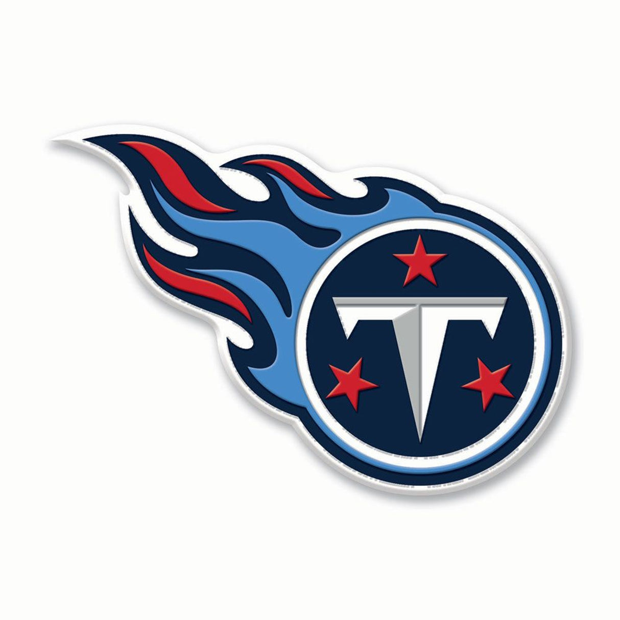 Wincraft Tennessee Titans Flexible Decal Fan Gear NFL Tennessee Titans
