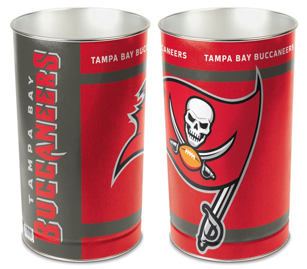 Wincraft Tampa Bay Buccaneers 15 Inch Wastebasket Fan Gear NFL Tampa Bay Buccaneers