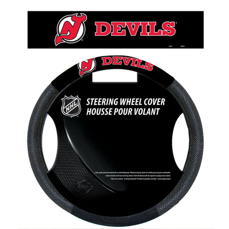 Fremont Die New Jersey Devils Mesh Steering Wheel Cover Fan Gear NHL New Jersey Devils