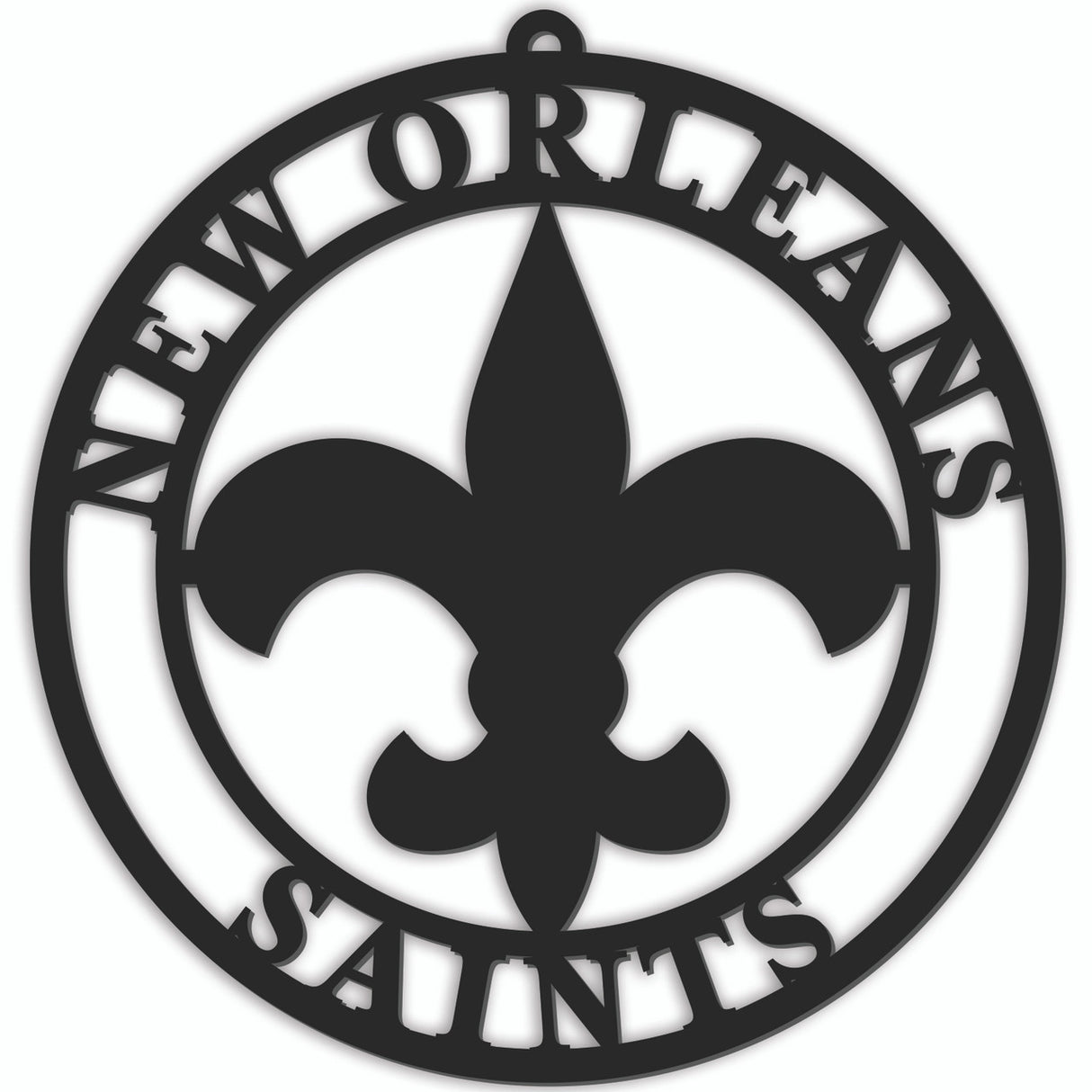 Fan Creations New Orleans Saints 16 Inch Door Sign Hanger Fan Gear NFL New Orleans Saints