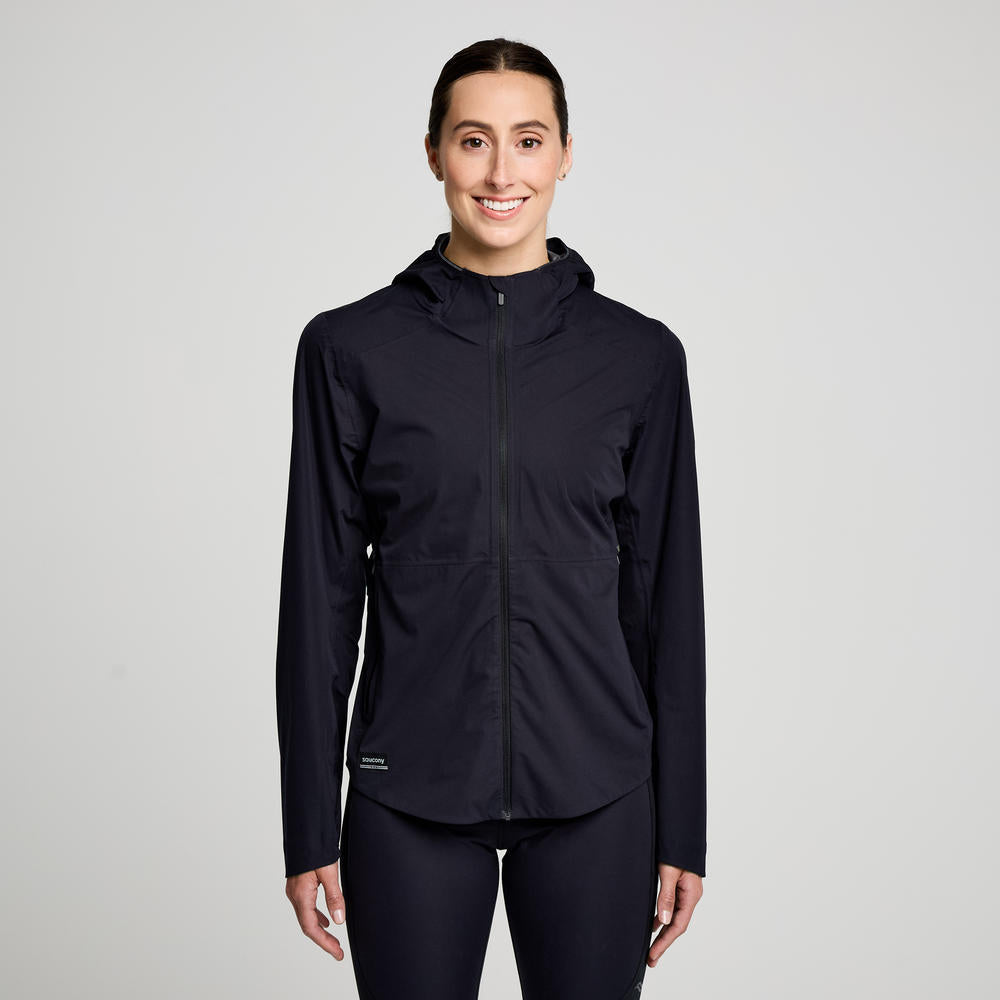 Saucony Women's Hurricane Waterproof Jacket SAW800456 Womens Apparel Jackets & Vests