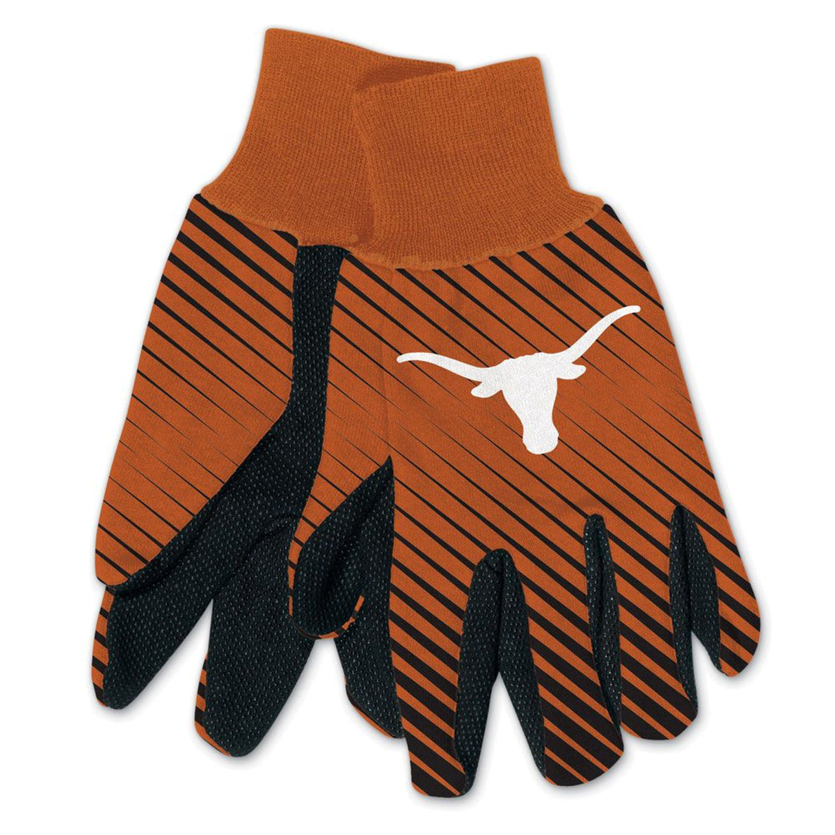 Wincraft Texas Longhorns Two Tone Adult Size Gloves Fan Gear NCAA Texas Longhorns