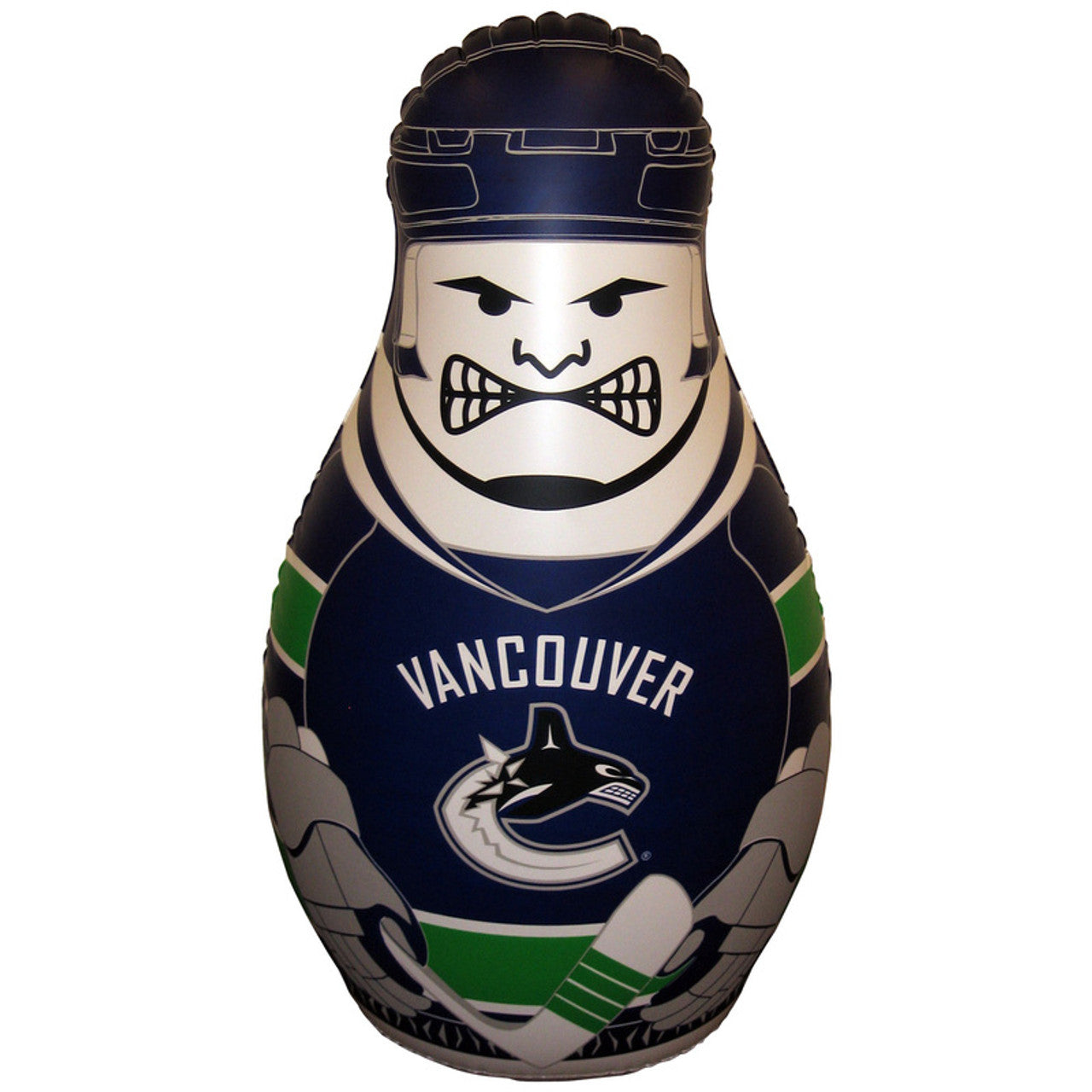 Fremont Die Vancouver Canucks Tackle Buddy Punching Bag Fan Gear NHL Vancouver Canucks