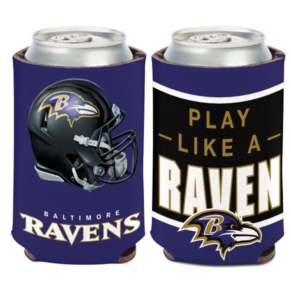 Wincraft Baltimore Ravens Slogan Design Can Cooler Fan Gear NFL Baltimore Ravens