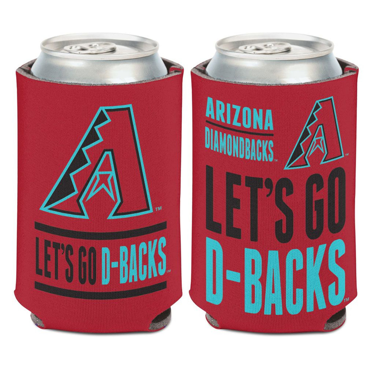 Wincraft Arizona Diamondbacks Slogan Design Can Cooler - Special Order Fan Gear MLB Arizona Diamondbacks