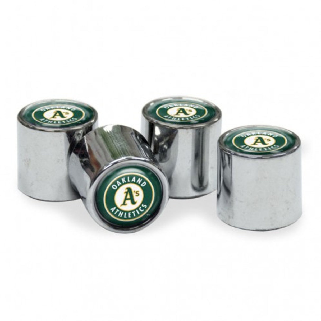 Wincraft Oakland Athletics Valve Stem Caps Fan Gear MLB Oakland Athletics