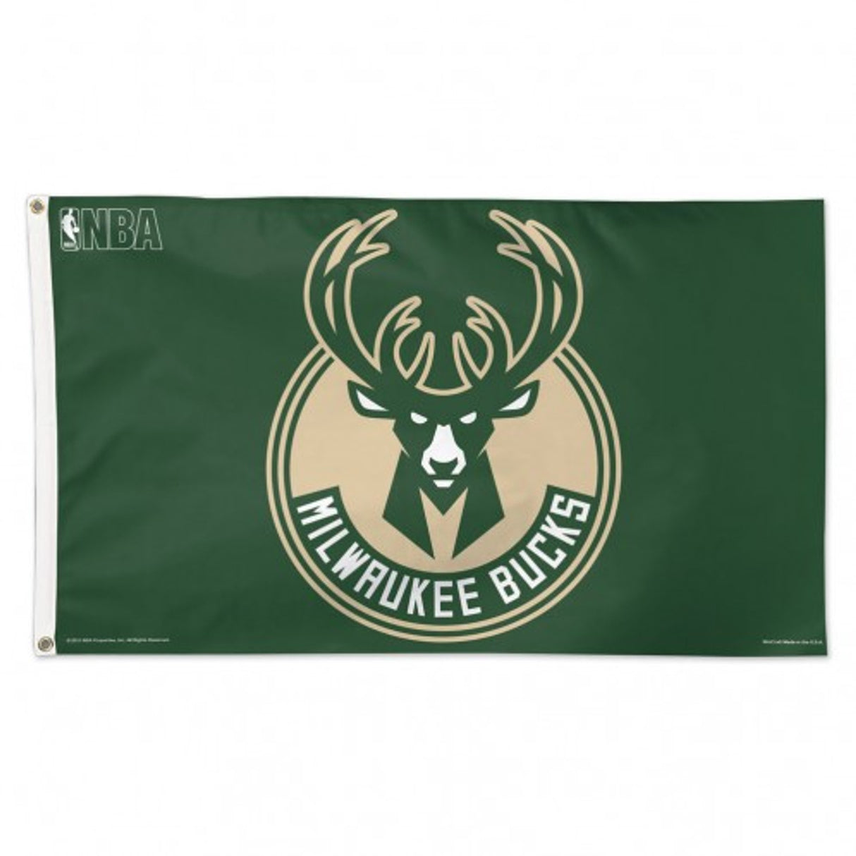 Wincraft Milwaukee Bucks Deluxe 3'x5' - Special Order Fan Gear NBA Milwaukee Bucks