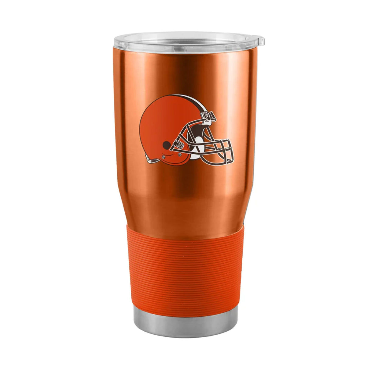 Logo Brands Cleveland Browns 30oz Stainless Steel Travel Tumbler Fan Gear NFL Cleveland Browns