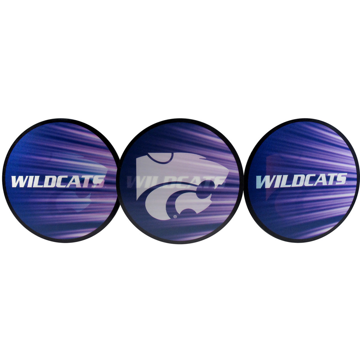 Siskiyou Kansas State Wildcats Lenticular Decal Fan Gear NCAA Kansas State Wildcats