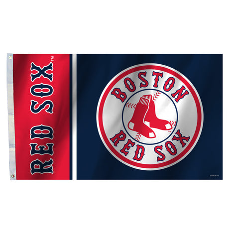 Fremont Die Boston Red Sox Banner Style Flag 3x5 Fan Gear MLB Boston Red Sox