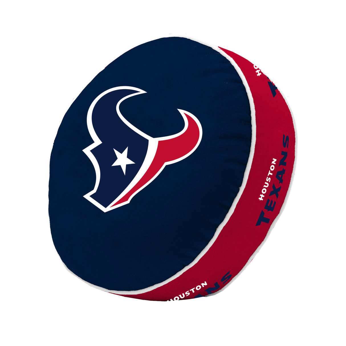 Logo Brands Houston Texans Puff Pillow Fan Gear NFL Houston Texans