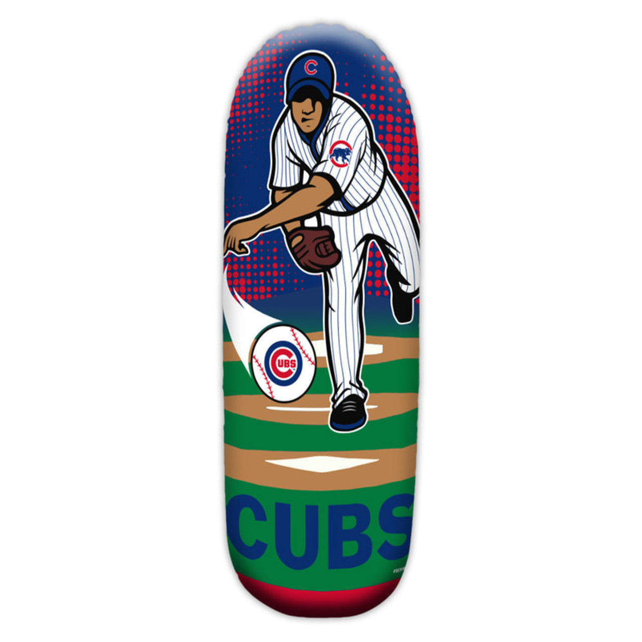 Fremont Die Chicago Cubs Rookie Water Based Bop Bag Fan Gear MLB Chicago Cubs
