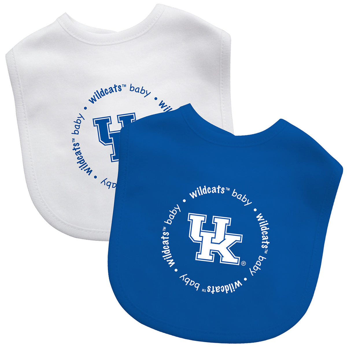 Masterpieces Puzzle Company Kentucky Wildcats 2 Pack Baby Bib Fan Gear NFL Kentucky Wildcats