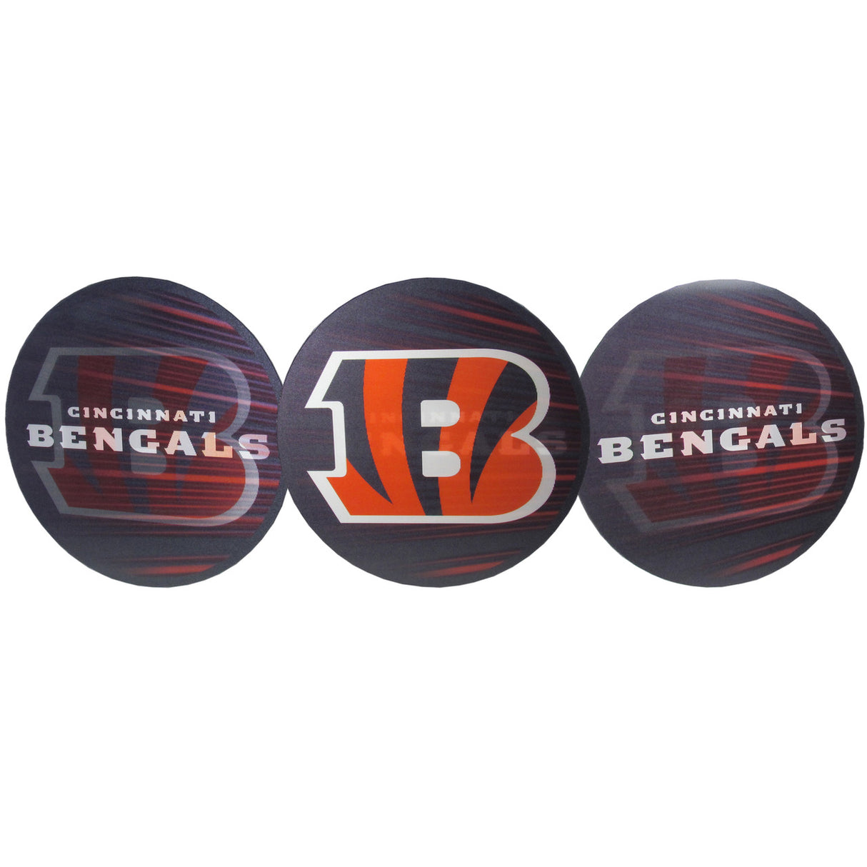 Siskiyou Cincinnati Bengals Lenticular Decal Fan Gear MLB Cincinnati Bengals
