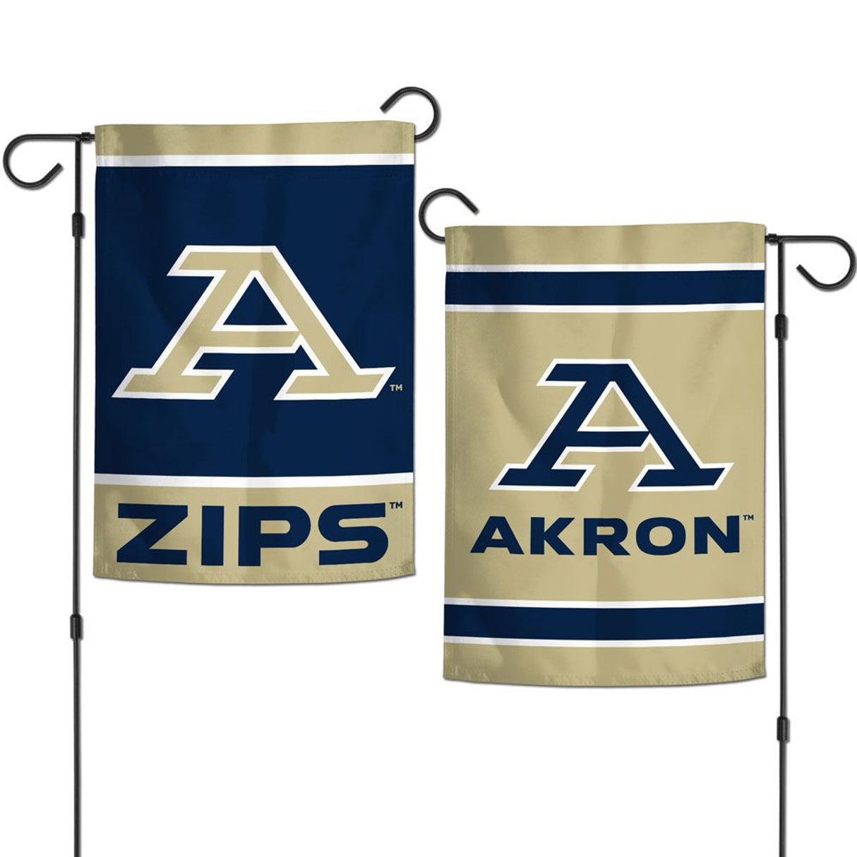 Wincraft Akron Zips 2 Sided Garden Style Flag 12x18 Fan Gear NCAA Akron Zips