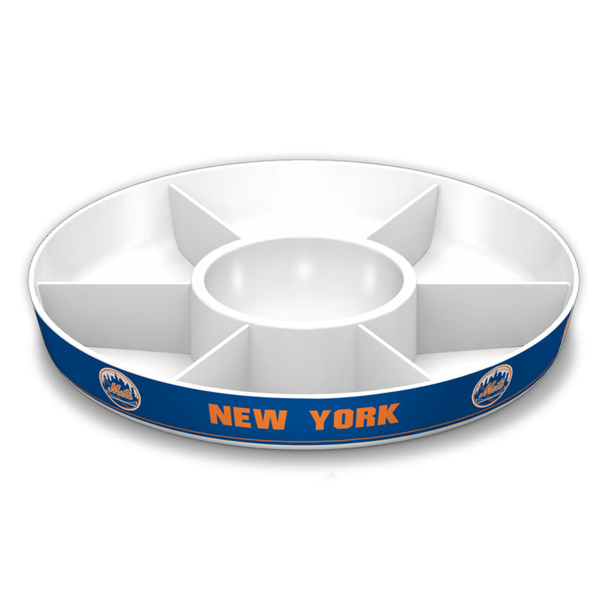Fremont Die New York Mets Party Platter Fan Gear MLB New York Mets
