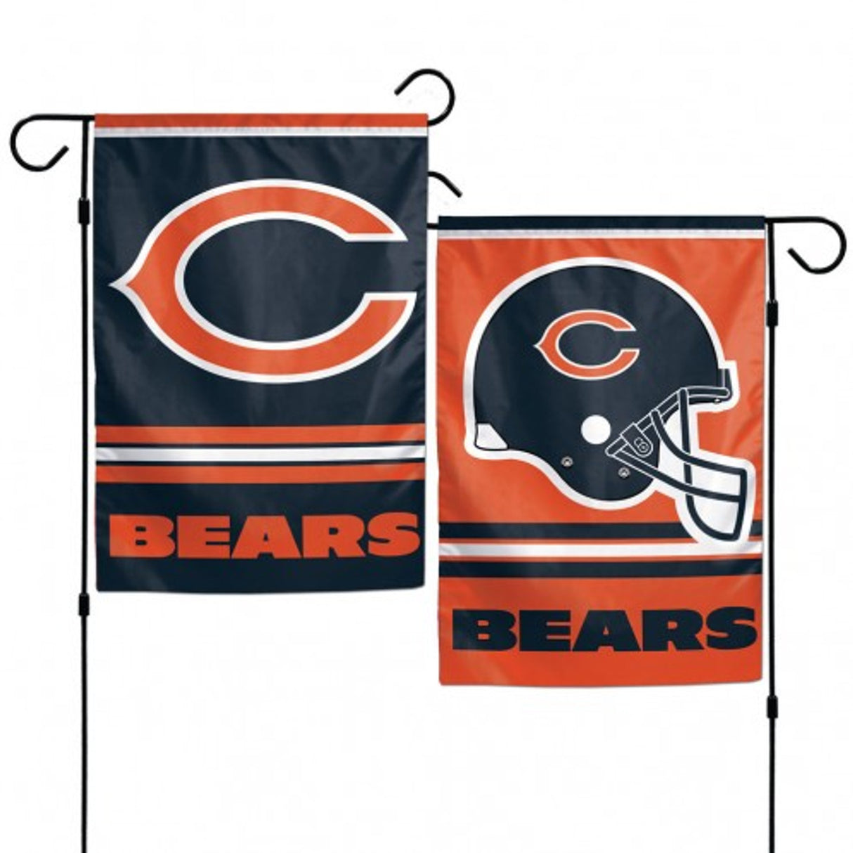 Wincraft Chicago Bears 2 Sided Garden Style Flag 12x18 Fan Gear NFL Chicago Bears