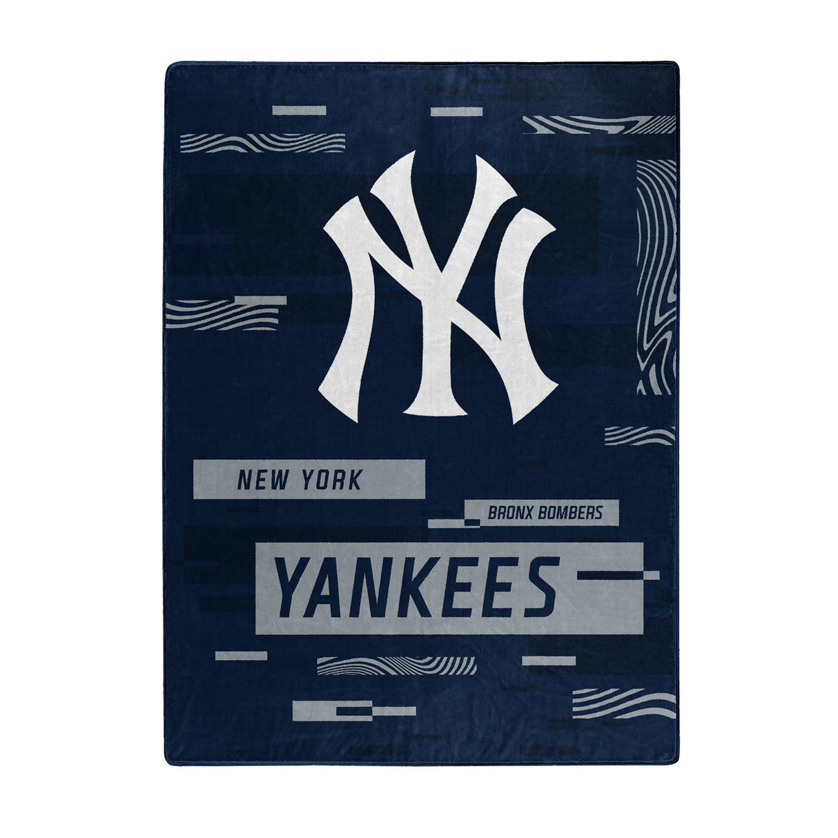 Northwest Company New York Yankees Raschel Digitize Design Blanket 60x80 Fan Gear MLB New York Yankees