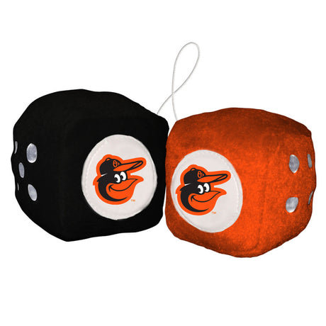 Fremont Die Baltimore Orioles Fuzzy Dice Fan Gear MLB Baltimore Orioles