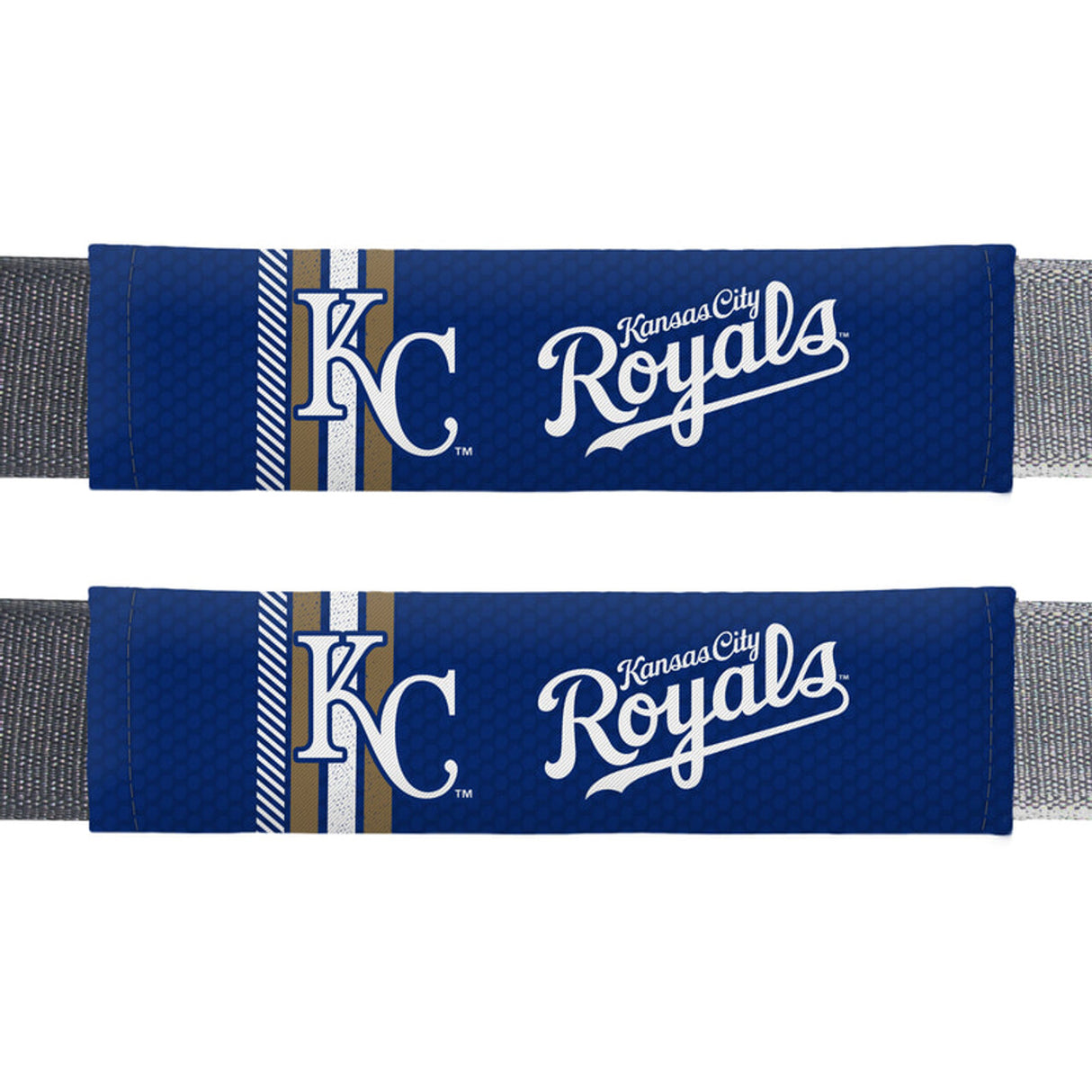 Fremont Die Kansas City Royals Rally Design Seat Belt Pads Fan Gear MLB Kansas City Royals