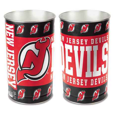 Wincraft New Jersey Devils 15 Inch Wastebasket - Special Order Fan Gear NHL New Jersey Devils