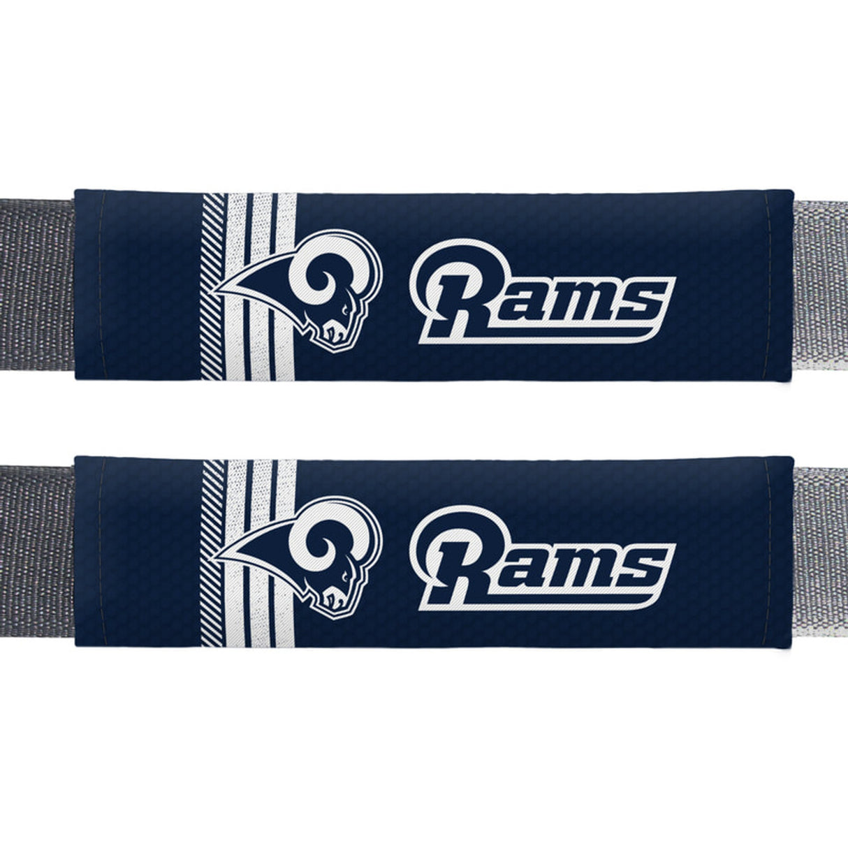 Fremont Die Los Angeles Rams Rally Design Seat Belt Pads Fan Gear NFL Los Angeles Rams