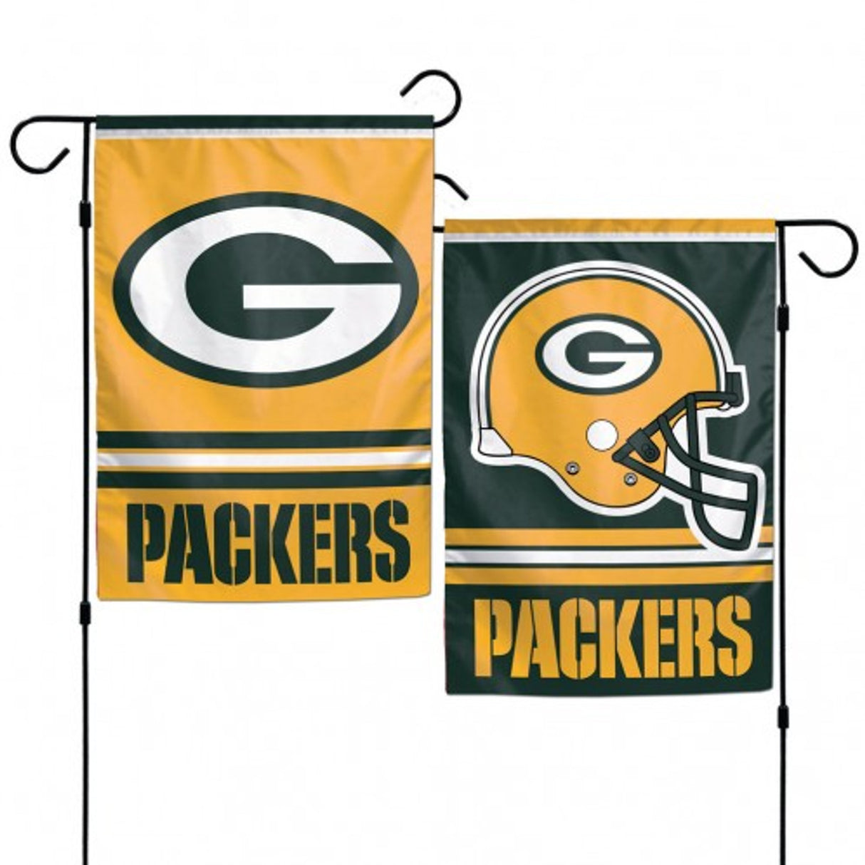 Wincraft Green Bay Packers 2 Sided Garden Style Flag 12x18 Fan Gear NFL Green Bay Packers