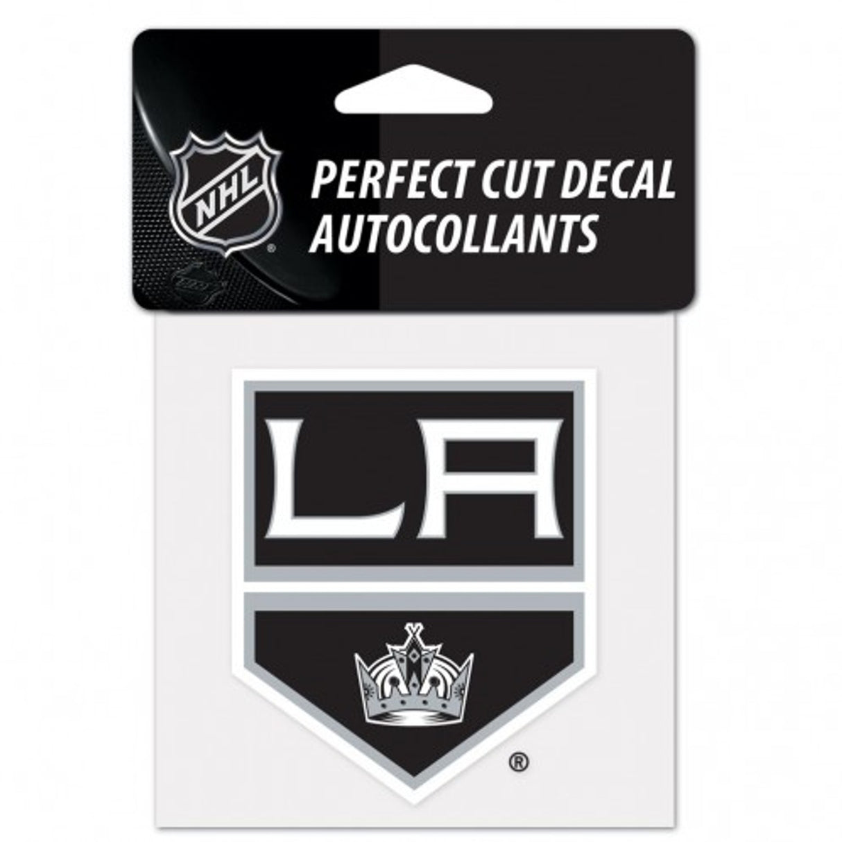 Wincraft Los Angeles Kings Color Perfect Cut Decal 4x4 Fan Gear NHL Los Angeles Kings