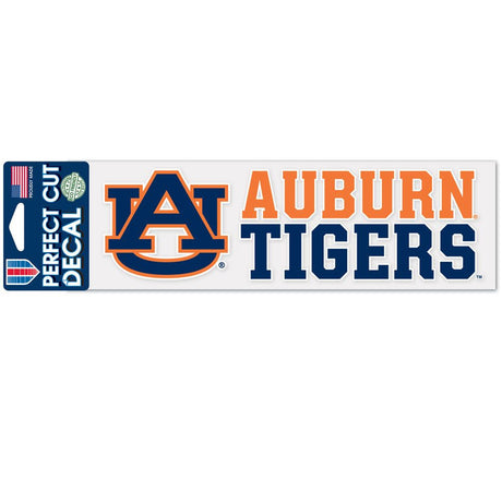 Wincraft Auburn Tigers Color Wordmark Perfect Cut Decal 3x10 Fan Gear NCAA Auburn Tigers