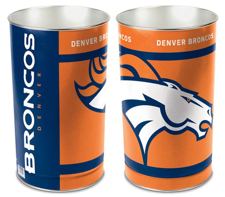 Wincraft Denver Broncos 15 Inch Wastebasket Fan Gear NFL Denver Broncos