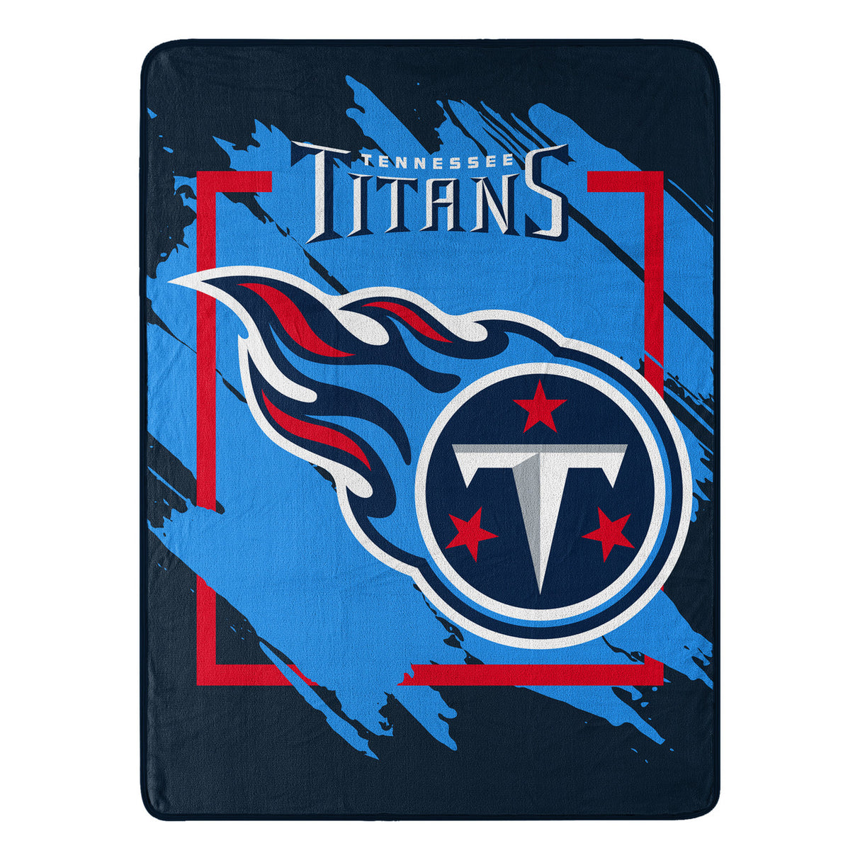 Northwest Company Tennessee Titans Micro Raschel Dimensional Design Blanket 46x60 Fan Gear NFL Tennessee Titans