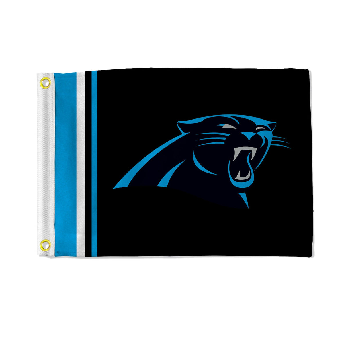 Rico Industries Carolina Panthers Striped Utility Flag 12x17 Fan Gear NFL Carolina Panthers
