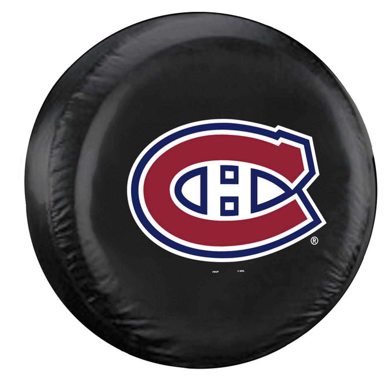 Fremont Die Montreal Canadiens Black Tire Cover Size Large Fan Gear NHL Montreal Canadiens